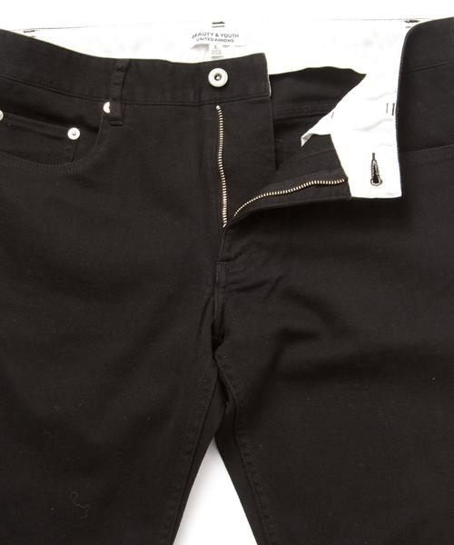 BEAUTY&YOUTH UNITED ARROWS（ビューティーアンドユースユナイテッドアローズ）の「BY ∴ カット/オフ 5ポケット アンクルパンツ◆（その他パンツ・メンズ・オフホワイト/ブラック/ライトブルー・MEDIUM/LARGE/SMALL/X-LARGE）」の10枚目の写真