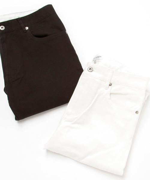 BEAUTY&YOUTH UNITED ARROWS（ビューティーアンドユースユナイテッドアローズ）の「BY ∴ カット/オフ 5ポケット アンクルパンツ◆（その他パンツ・メンズ・オフホワイト/ブラック/ライトブルー・MEDIUM/LARGE/SMALL/X-LARGE）」の12枚目の写真