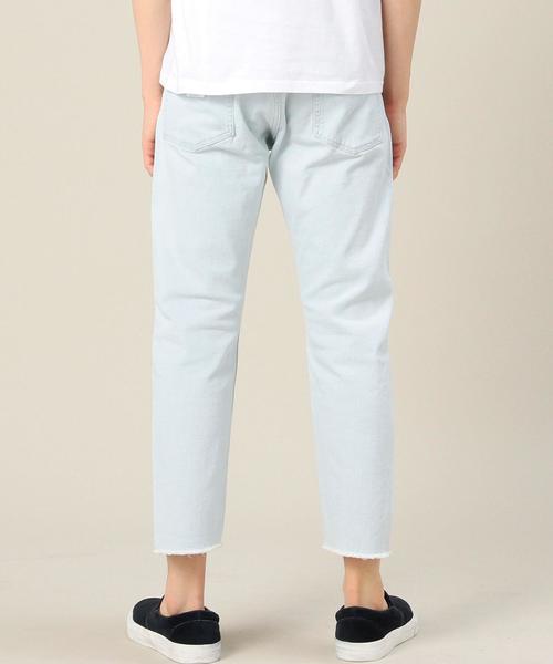 BEAUTY&YOUTH UNITED ARROWS（ビューティーアンドユースユナイテッドアローズ）の「BY ∴ カット/オフ 5ポケット アンクルパンツ◆（その他パンツ・メンズ・オフホワイト/ブラック/ライトブルー・MEDIUM/LARGE/SMALL/X-LARGE）」の21枚目の写真
