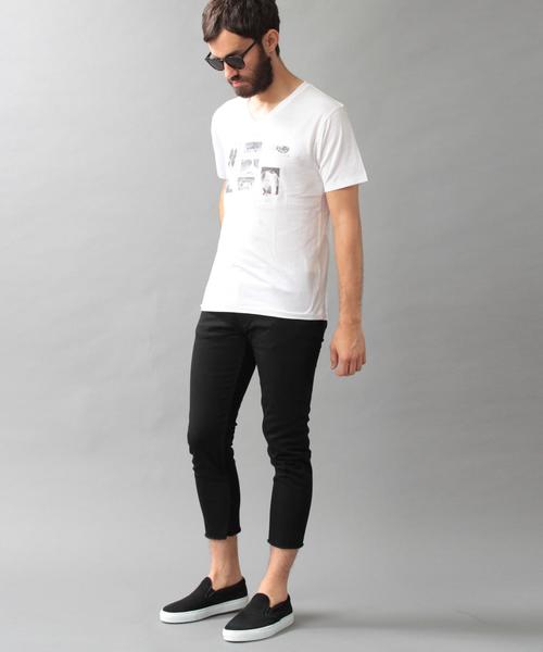 BEAUTY&YOUTH UNITED ARROWS（ビューティーアンドユースユナイテッドアローズ）の「BY ∴ カット/オフ 5ポケット アンクルパンツ◆（その他パンツ・メンズ・オフホワイト/ブラック/ライトブルー・MEDIUM/LARGE/SMALL/X-LARGE）」の22枚目の写真