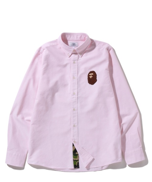 A BATHING APE（アベイシングエイプ）の「LARGE APE HEAD OXFORD BD