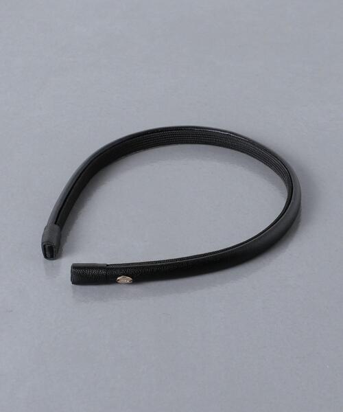 IRIS47（イリスフォーセブン）の「＜IRIS 47（イリス フォーセブン）＞F/LTH ヘッドバンド（カチューシャ・レディース・ブラック/ブラウン・FREE）」の3枚目の写真