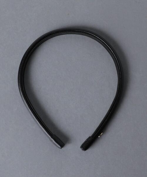 IRIS47（イリスフォーセブン）の「＜IRIS 47（イリス フォーセブン）＞F/LTH ヘッドバンド（カチューシャ・レディース・ブラック/ブラウン・FREE）」の4枚目の写真