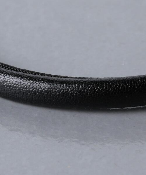 IRIS47（イリスフォーセブン）の「＜IRIS 47（イリス フォーセブン）＞F/LTH ヘッドバンド（カチューシャ・レディース・ブラック/ブラウン・FREE）」の5枚目の写真