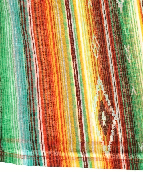 チチカカ（チチカカ）の「サラッペフレアワンピース（ワンピース・レディース・オレンジ/ブルー・FREE）」の13枚目の写真