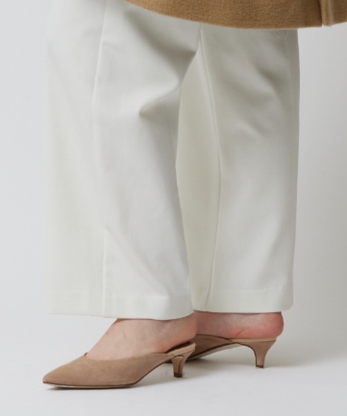 BABYLONE（バビロン）の「BABYLONE / ポイントミュール（その他シューズ・レディース・ベージュ/ブラック・23cm/24cm/24.5cm）」の2枚目の写真