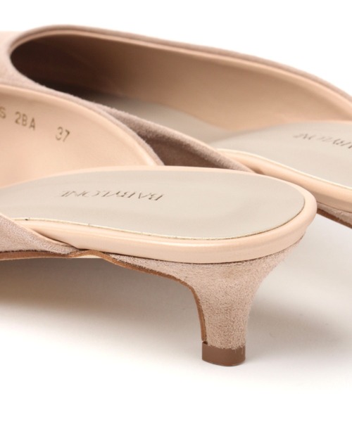 BABYLONE（バビロン）の「BABYLONE / ポイントミュール（その他シューズ・レディース・ベージュ/ブラック・23cm/24cm/24.5cm）」の11枚目の写真