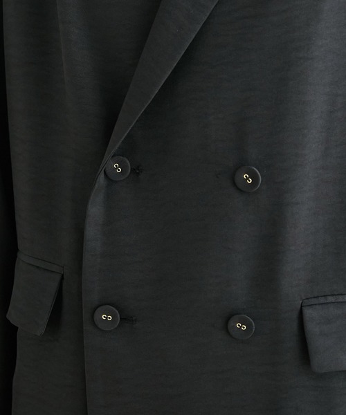 ROPE' PICNIC（ロペピクニック）の「セットアップ対応/ライトソフトツイルジャケット（テーラードジャケット・レディース・ブラック/ベージュ/グリーン系その他2・38）」の10枚目の写真