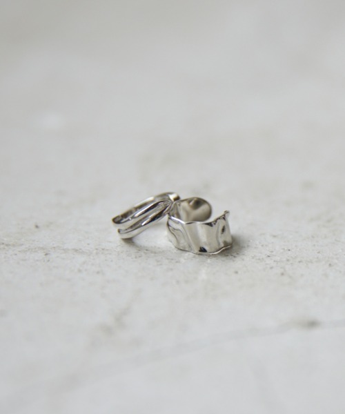 flaner（フラネ）の「Silver ear cuff set/シルバーイヤーカフセット（イヤーカフ・レディース・シルバー・FREE）」の6枚目の写真