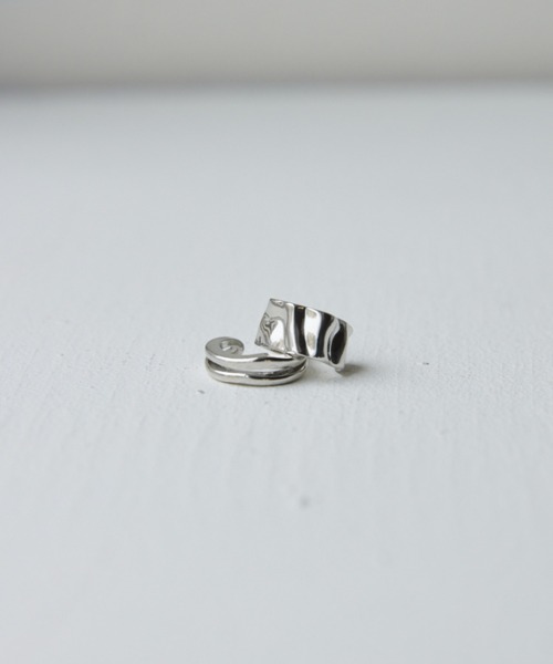 flaner（フラネ）の「Silver ear cuff set/シルバーイヤーカフセット（イヤーカフ・レディース・シルバー・FREE）」の8枚目の写真