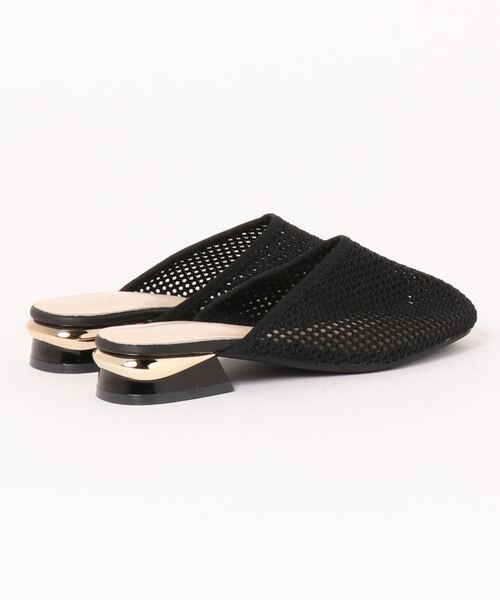 Riberry（リベリー）の「メッシュスリッパサンダル（サンダル・レディース・ブラック/アイボリー・MEDIUM/LARGE）」の5枚目の写真