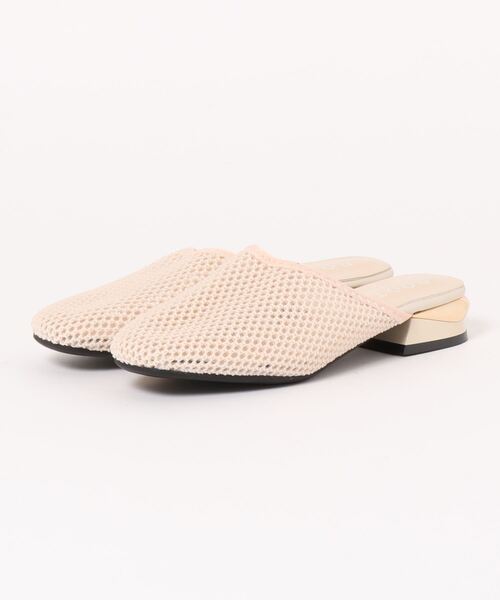 Riberry（リベリー）の「メッシュスリッパサンダル（サンダル・レディース・ブラック/アイボリー・MEDIUM/LARGE）」の3枚目の写真