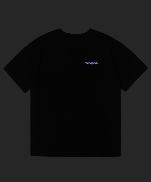 MAHAGRID(マハグリッド)の「【mahagrid】RAINBOW REFLECTIVE LOGO TEE / マハグリッド レインボー リフレクティブ ロゴ Tシャツ(Tシャツ/カットソー・メンズ・ホワイト/チャコールグレー/ブラック・SMALL/MEDIUM/LARGE/X-LARGE)」の7枚目の写真