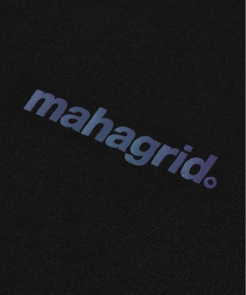 MAHAGRID(マハグリッド)の「【mahagrid】RAINBOW REFLECTIVE LOGO TEE / マハグリッド レインボー リフレクティブ ロゴ Tシャツ(Tシャツ/カットソー・メンズ・ホワイト/チャコールグレー/ブラック・SMALL/MEDIUM/LARGE/X-LARGE)」の11枚目の写真