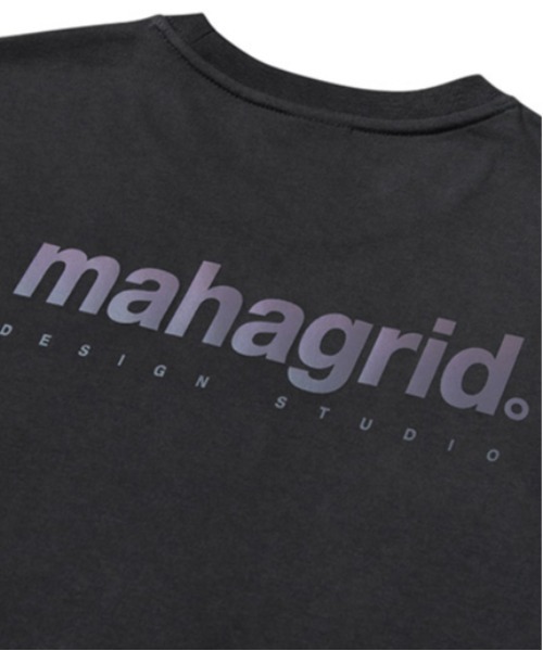 MAHAGRID(マハグリッド)の「【mahagrid】RAINBOW REFLECTIVE LOGO TEE / マハグリッド レインボー リフレクティブ ロゴ Tシャツ(Tシャツ/カットソー・メンズ・ホワイト/チャコールグレー/ブラック・SMALL/MEDIUM/LARGE/X-LARGE)」の17枚目の写真
