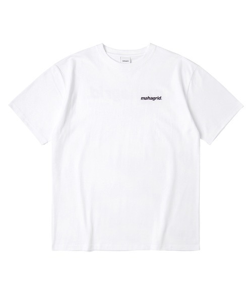 MAHAGRID(マハグリッド)の「【mahagrid】RAINBOW REFLECTIVE LOGO TEE / マハグリッド レインボー リフレクティブ ロゴ Tシャツ(Tシャツ/カットソー・メンズ・ホワイト/チャコールグレー/ブラック・SMALL/MEDIUM/LARGE/X-LARGE)」の22枚目の写真