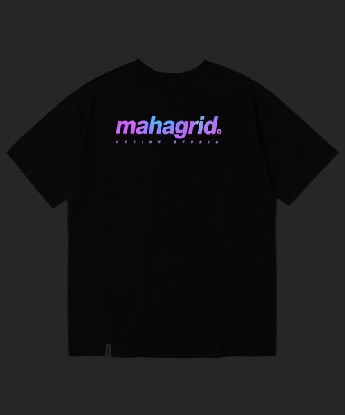 MAHAGRID(マハグリッド)の「【mahagrid】RAINBOW REFLECTIVE LOGO TEE / マハグリッド レインボー リフレクティブ ロゴ Tシャツ(Tシャツ/カットソー・メンズ・ホワイト/チャコールグレー/ブラック・SMALL/MEDIUM/LARGE/X-LARGE)」の16枚目の写真