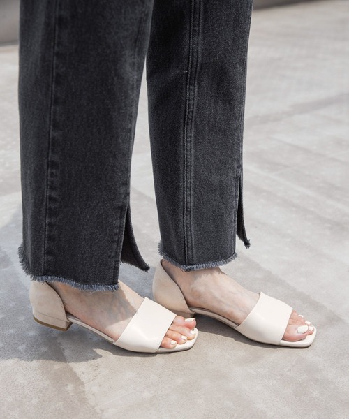 GLOBAL WORK(グローバルワーク)の「らくっションカカトフィットサンダル/272417(サンダル・レディース・ブラック/シルバー/イエロー/アイボリー・SMALL/MEDIUM/LARGE)」の18枚目の写真