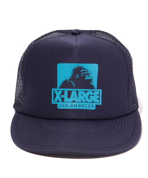 XLARGE（エクストララージ）の「OG MESH TRUCKER CAP（キャップ・メンズ・ホワイト/ブラック/ネイビー/レッド・ONE SIZE）」の3枚目の写真