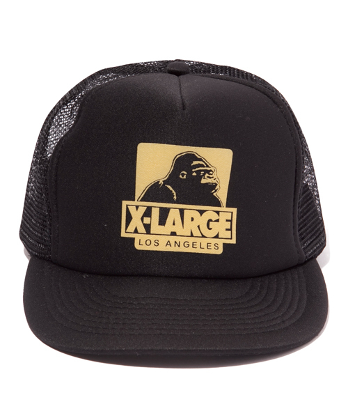 XLARGE（エクストララージ）の「OG MESH TRUCKER CAP（キャップ・メンズ・ホワイト/ブラック/ネイビー/レッド・ONE SIZE）」の2枚目の写真