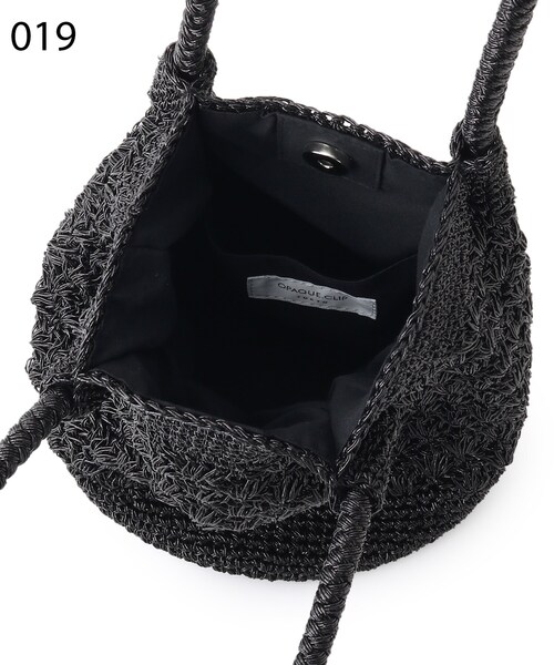 OPAQUE.CLIP（オペークドットクリップ）の「◆ラメヤーンミニトートバッグ（トートバッグ・レディース・ブラック/シルバー/ブロンズ/ピンクゴールド・00）」の19枚目の写真