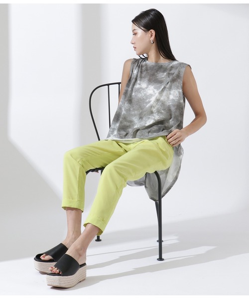 Settimissimo（セッティミッシモ）の「スクエアージュートサンダル（サンダル・レディース・ブラック/オフホワイト・S/M/L）」の14枚目の写真