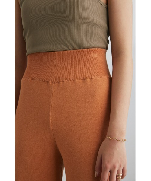 STYLEMIXER(スタイルミキサー)の「ドライニットセットアップパンツ(その他パンツ・レディース・オレンジ/ブラック/ベージュ・SMALL/MEDIUM)」の18枚目の写真