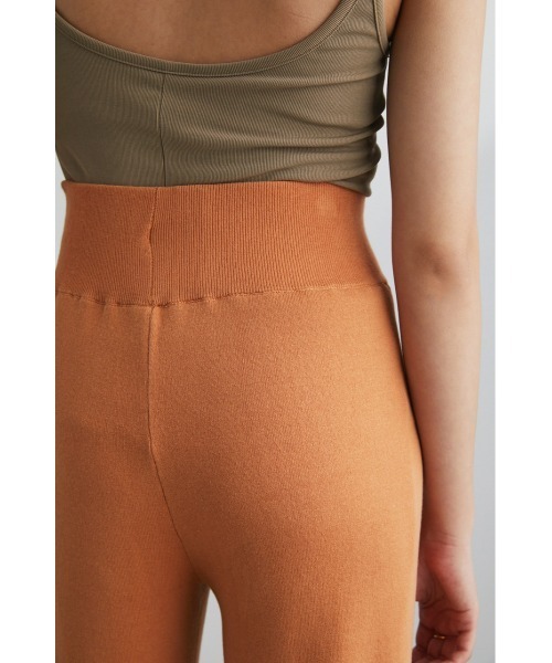 STYLEMIXER(スタイルミキサー)の「ドライニットセットアップパンツ(その他パンツ・レディース・オレンジ/ブラック/ベージュ・SMALL/MEDIUM)」の19枚目の写真
