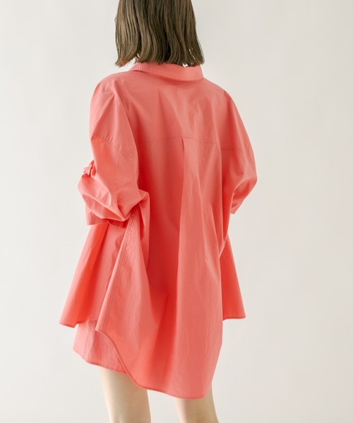 mystic（ミスティック）の「ロールアップシャツ（シャツ/ブラウス・レディース・ブルー/イエロー/ピンク・FREE）」の16枚目の写真