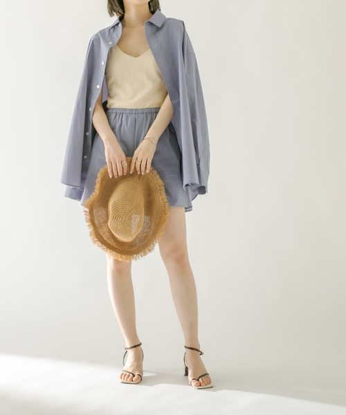 mystic（ミスティック）の「ロールアップシャツ（シャツ/ブラウス・レディース・ブルー/イエロー/ピンク・FREE）」の20枚目の写真