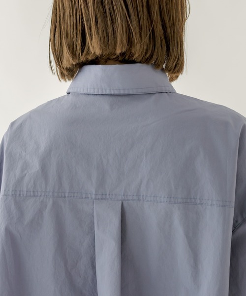 mystic（ミスティック）の「ロールアップシャツ（シャツ/ブラウス・レディース・ブルー/イエロー/ピンク・FREE）」の10枚目の写真