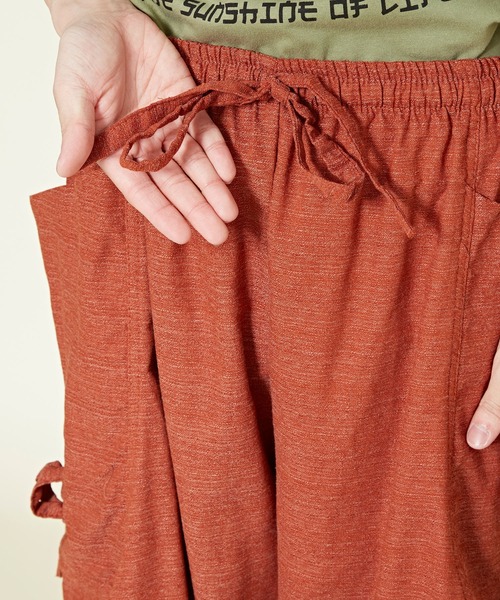 チャイハネ（チャイハネ）の「【チャイハネ】ブロックロータスMEN'Sパンツ（その他パンツ・メンズ・ネイビー/カーキ/オレンジ・FREE）」の11枚目の写真