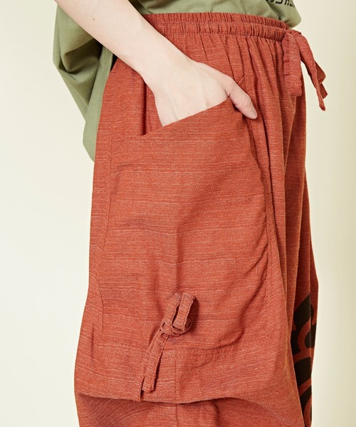 チャイハネ（チャイハネ）の「【チャイハネ】ブロックロータスMEN'Sパンツ（その他パンツ・メンズ・ネイビー/カーキ/オレンジ・FREE）」の13枚目の写真