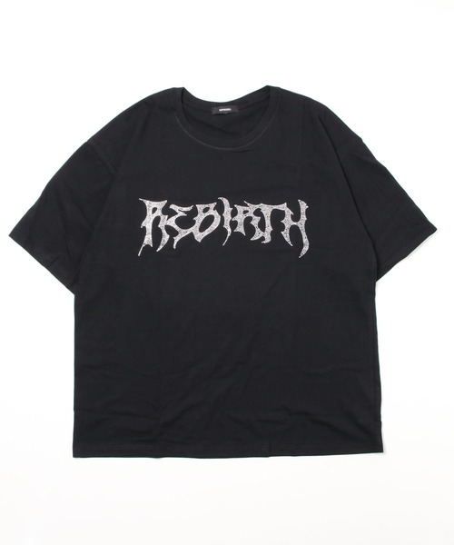 tシャツ A'GEM/9 × .kom「NOVESSEL/ノベセル」ラインストーン半袖Tシャツ レディース メンズ A'GEM/9 × .kom『NOVESSEL/ノベセル』ラインストーン半袖Tシャツ
