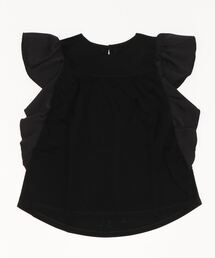 ELVENCE DEUX | ソデフリルドッキングPO(Tシャツ/カットソー)