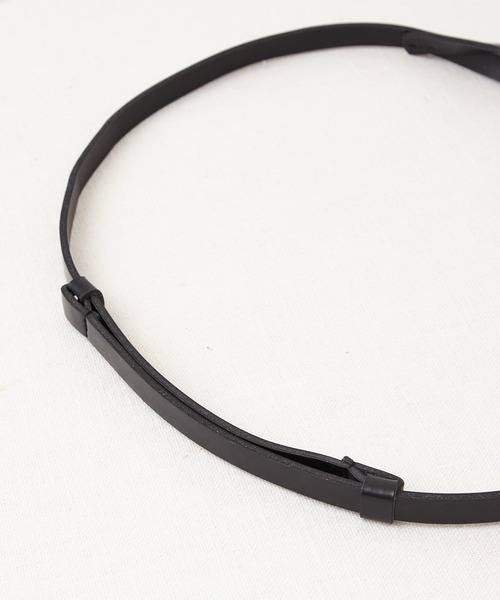 AIMER(エメ)の「【喪服用】ダボネジ付きブラックフォーマルベルト(ベルト・レディース・ブラック・FREE)」の5枚目の写真