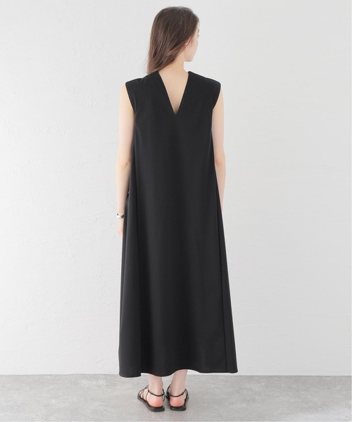 Spick & Span（スピックアンドスパン）の「クリアジャージーサイドギャザードレス（ワンピース・レディース・ブラック/ブラウン・38/36）」の20枚目の写真