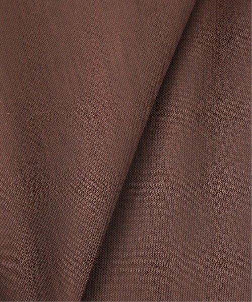 Spick & Span（スピックアンドスパン）の「クリアジャージーサイドギャザードレス（ワンピース・レディース・ブラック/ブラウン・38/36）」の5枚目の写真