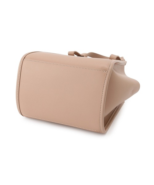 ROPE' PICNIC（ロペピクニック）の「軽量フラットリボンハンドルミドルトート＆ショルダーバッグ（ショルダーバッグ・レディース・ブラック/ベージュ系その他2/シルバー・FREE）」の8枚目の写真