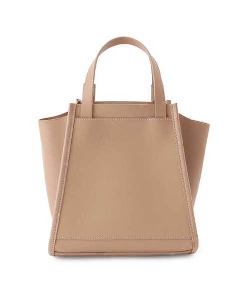 ROPE' PICNIC（ロペピクニック）の「軽量フラットリボンハンドルミドルトート＆ショルダーバッグ（ショルダーバッグ・レディース・ブラック/ベージュ系その他2/シルバー・FREE）」の16枚目の写真