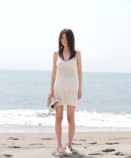 minsobi(ミンソビ)の「フリンジバケットハット(ハット・レディース・ブラック/ブルー/グレー/ベージュ・FREE)」の9枚目の写真