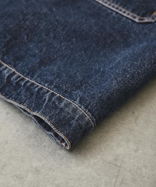 EMMA CLOTHES（エマクローズ）の「【セットアップ】オーバーサイズデニムジャケット＆ワイドストレートデニムパンツ（セットアップ・メンズ・ブラック/グレー/インディゴブルー/アイボリー/ベージュ/ブルー・M/L）」の17枚目の写真