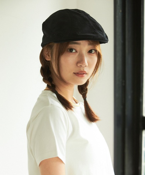 PBLIM（ページボーイリム）の「PAGEBOYLIM/ハンチング（ハンチング/ベレー帽・レディース・ブラック・FREE）」の2枚目の写真