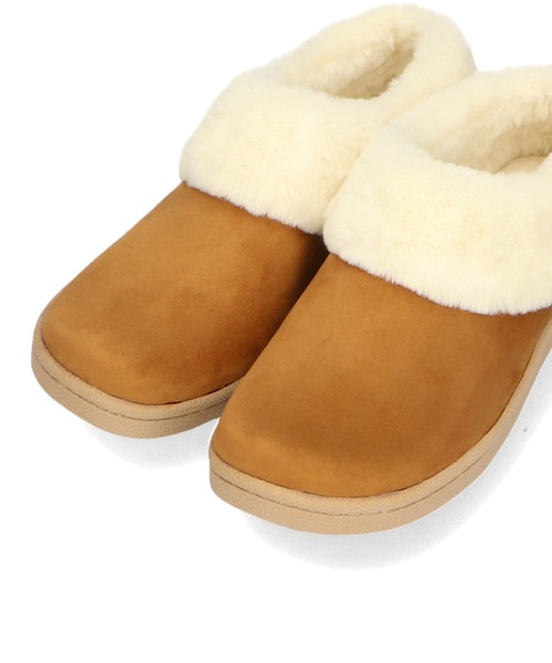 ORiental TRaffic（オリエンタルトラフィック）の「ムートンシューズ 25301（スリッポン・レディース・ベージュ/ピンク/キャメル/ブラック/グレー・S/M/L/LL/3L/SS）」の8枚目の写真