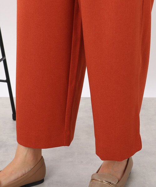 DRESKIP(ドレスキップ)の「◆【洗える】ONにもOFFにも!ワイドパンツ(その他パンツ・レディース・キャメル/グレー系その他2/ダークブラウン系1/オレンジ/ブラック・02/03)」の12枚目の写真