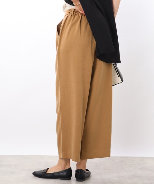 DRESKIP(ドレスキップ)の「◆【洗える】ONにもOFFにも!ワイドパンツ(その他パンツ・レディース・キャメル/グレー系その他2/ダークブラウン系1/オレンジ/ブラック・02/03)」の17枚目の写真