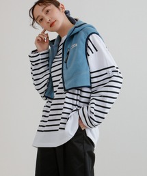 [Americana×JEANS FACTORY/アメリカーナ×ジーンズファクトリー] 別注 フリースショートベスト