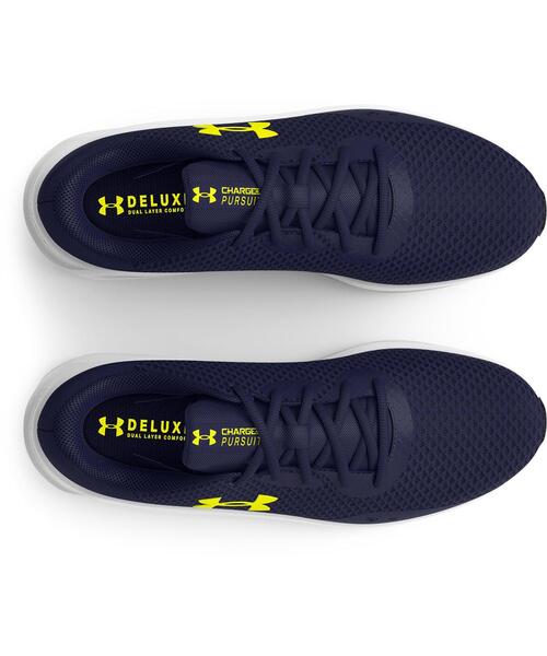 UNDER ARMOUR(アンダーアーマー)の「UAチャージド パスート3 エクストラ ワイド(ランニング/メンズ)(スニーカー・メンズ・ブルー・27.5cm/26.5cm/25.5cm/26.0cm/29.0cm/27.0cm/25.0cm/28.5cm/28.0cm)」の7枚目の写真