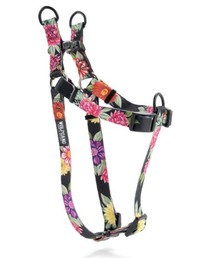 WOLFGANG MAN＆BEAST（ウルフギャングマンアンドビースト）の「WOLFGANG/ウルフギャング 犬用 ハーネス DarkFloral Harness M WH-002-00（リード/ハーネス/首輪）」