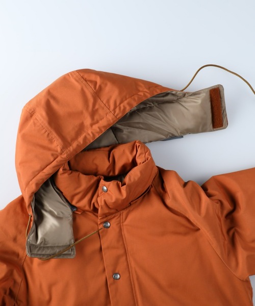SIERRA DESIGNS（シェラデザイン）の「【SIERRA DESIGNS】マウンテンフードジャケット（ダウンジャケット/コート・メンズ・ベージュ/オレンジ/ブラック・M/XL/L）」の4枚目の写真